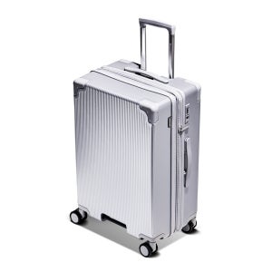 레븐 64cm(24인치) 여행용캐리어 대형수화물 큰여행가방러기지 화물용 신혼여행 실버그레이