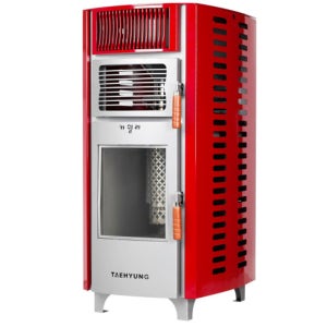 올쿡 화목난로 독일산 내열유리 펠렛연료통 S021