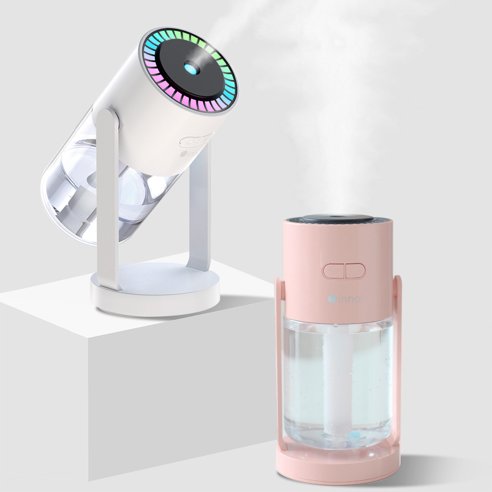 이놀 미니가습기 600ml 대용량 탁상용 사무실 저소음 USB 책상 휴대용 가습기