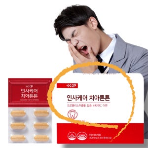 인사케어 치아튼튼 칼슘 호주산 프로폴리스 추출물 60정, 1개