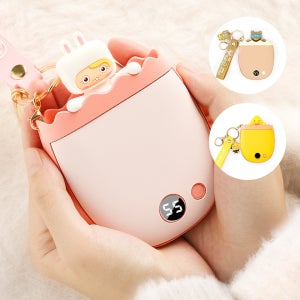 머레이 귀여운 캐릭터 전기핫팩 충전식 손난로 보조배터리 5,400mAh