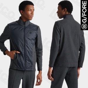 지포어 골프웨어 남성 자켓 글렌 트랙 집업 바람막이 점퍼