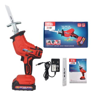 수지씨앤엘 충전 컷쏘 JC-350 21V 나뭇가지절단기 소형톱 절단공구 전동 목공