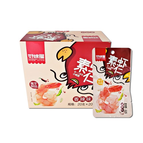 중국 마라 간식 소하인 향라웨이 새우 곤약 20g x20개