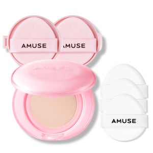 어뮤즈 듀 파워 비건 쿠션 본품+리필x2개, 0.5 페어, 15g