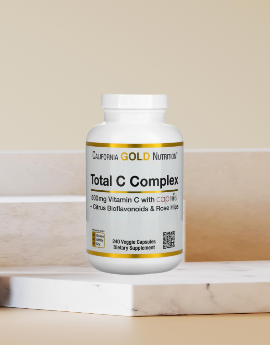 캘리포니아 골드 뉴트리션 <b>토탈 C 컴플렉스 500mg</b> 240캡슐