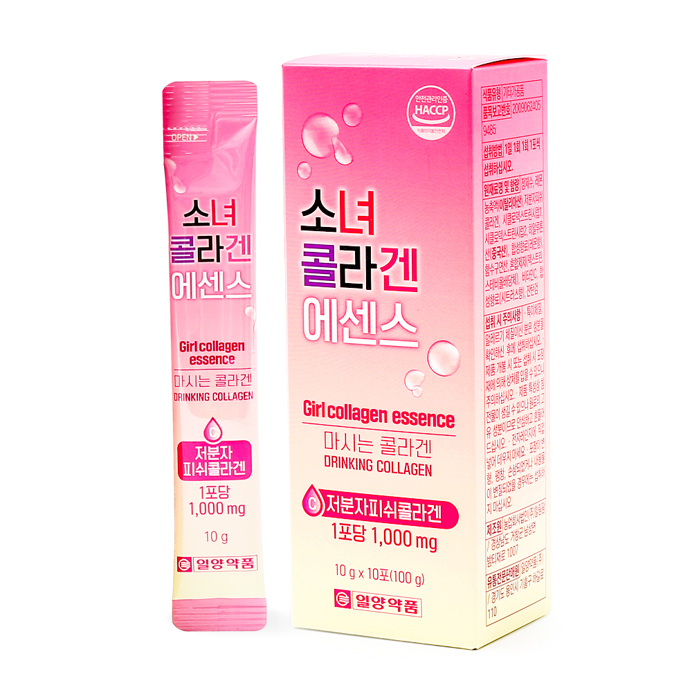 일양 소녀<b>콜라겐</b> 에센스 10ml x 10포