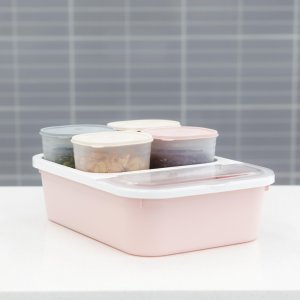 마카롱 쌀통 3Kg+다용도 잡곡통 900ml 4개