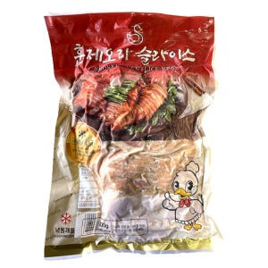 삼아 훈제오리 슬라이스 800g 실속형 바비큐 캠핑 구이