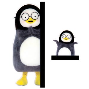 모니터 메모보드 메모판 펭수 열일모드 세트