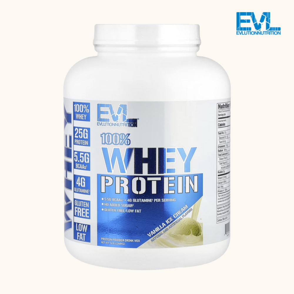 EVL 프로틴 WHEY 웨이프로틴 WPC 바닐라 2.26kg <b>에볼루션뉴트리션</b>