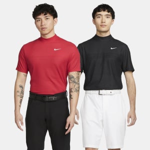 국내매장판 나이키골프 드라이핏ADV 타이거우즈 모크넥 골프폴로 티셔츠 반목 반팔티