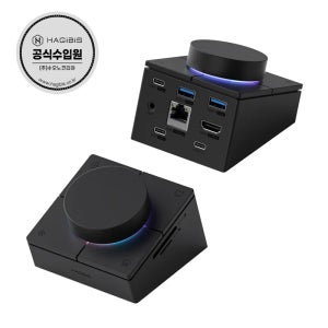하기비스 Knob RGB 단축버튼 볼룸조절 맥북 노트북 C타입멀티허브 UC-1102A
