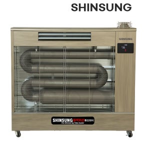 등유 돈풍기 곱창난로 공장원적외선 주름관튜브히터 SSH-F25000KF 대형온풍기 팬형