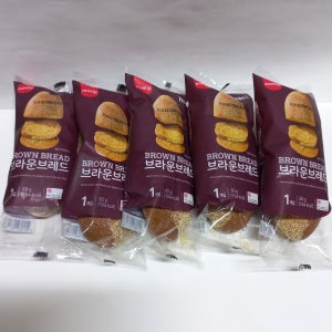 삽립 브라운브레드 아웃백 부시맨빵 5봉