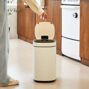 [모던하우스] 더 편한 센서 휴지통 20L 스노우