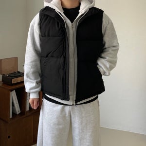 웰론패딩조끼 남녀공용패딩조끼