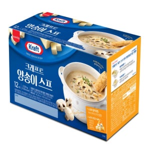 KRAFT 크래프트 양송이 스프 198g x 12