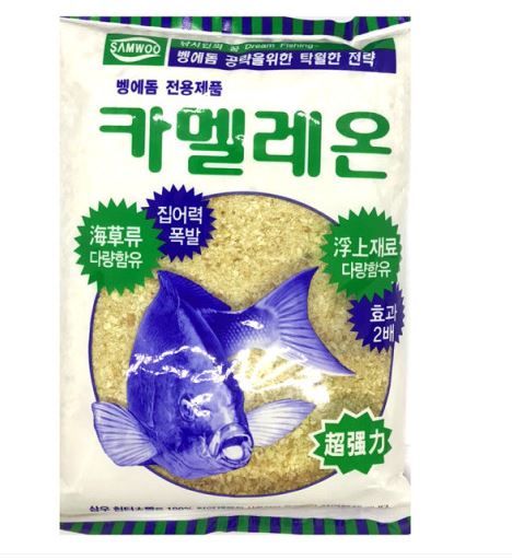 삼우 카멜레온 빵가루 집어제 밑밥 - 해진 해신 하나 카멜레온 압맥 보리 벵에돔 바다낚시