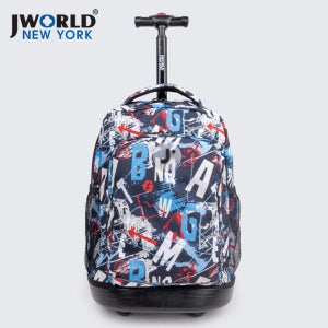 제이월드 써니 17인치 롤링백팩 초등학생 학원가방 기내용 캐리어 (그래피티 RBS-17)