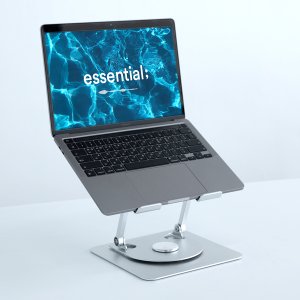 Pure PS-T3S 360도 회전 접이식 알루미늄 노트북 거치대 휴대용 맥북