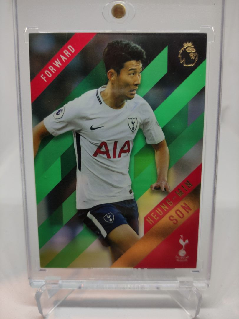 2017 Topps Premier GREEN 손흥민 토튼햄 프리미어리그 축구 손흥민 카드