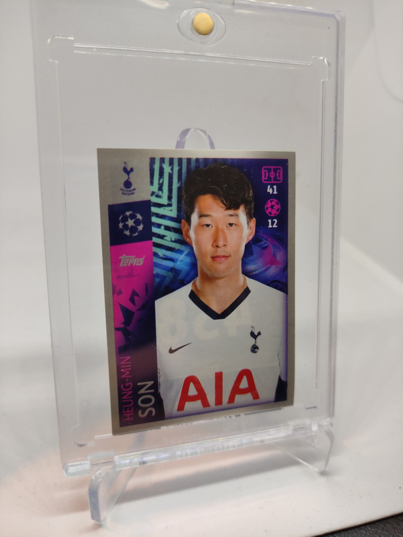 2019 Topps UCL Sticker 458번 손흥민 스티커 카드 축구 EPL 카드