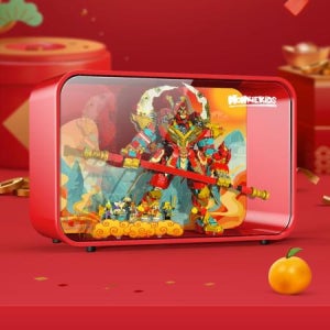 레고 KG 몽키키드 몽키 킹 울트라 로봇 80045 일체형 아크릴 디스플레이 케이스 장식장