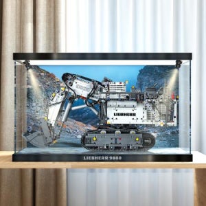 레고 테크닉 Liebherr R 9800 엑스케베이터 42100 아크릴 디스플레이 케이스 장식장 진열장