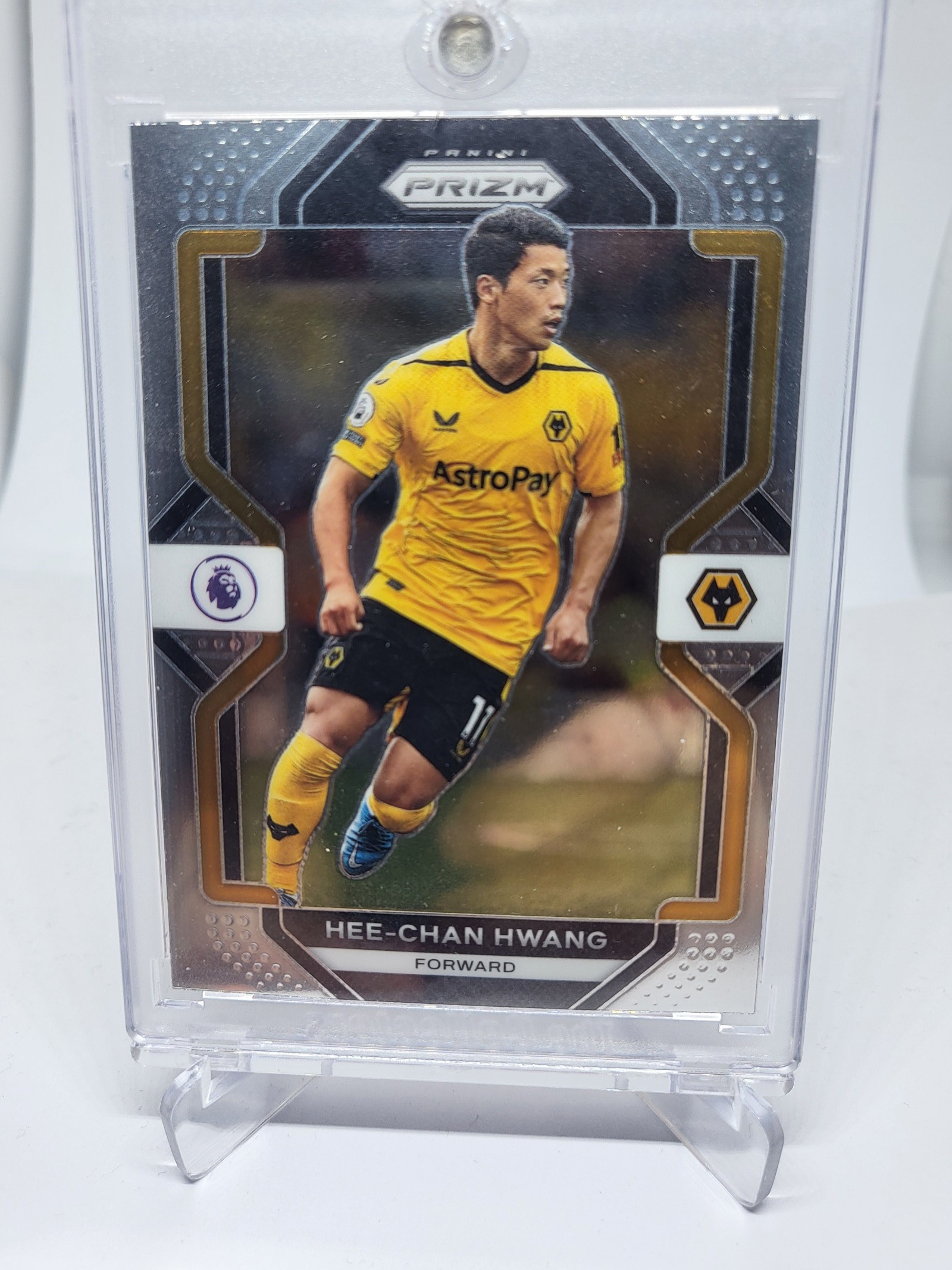 2022 Panini Prizm EPL 253번 황희찬 울버햄튼 축구카드 황희찬카드
