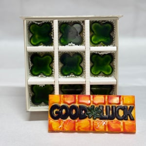 [네잎클로버 증정] 수능초콜릿9pc 고급수제초콜릿선물세트 임용고시 수험생 응원 럭키바 수제초콜렛