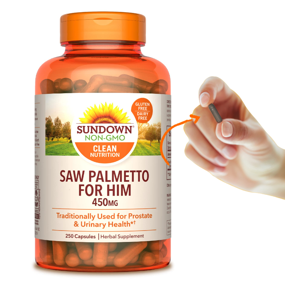 썬다운 남성 쏘팔메토 소팔매토 <b>450mg</b> 250정 FOR HIM