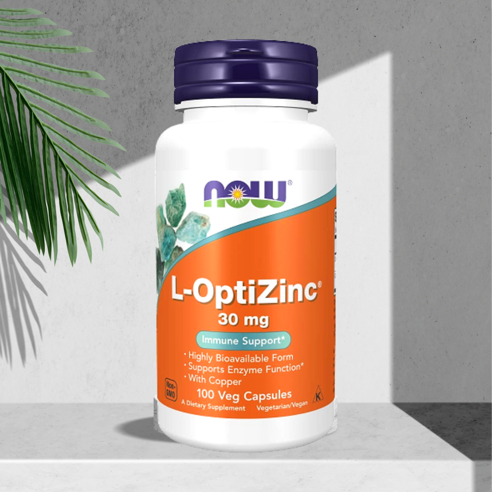 옵티<b>징크</b> 나우푸드 아연 <b>30mg</b> 100캡슐, 1개