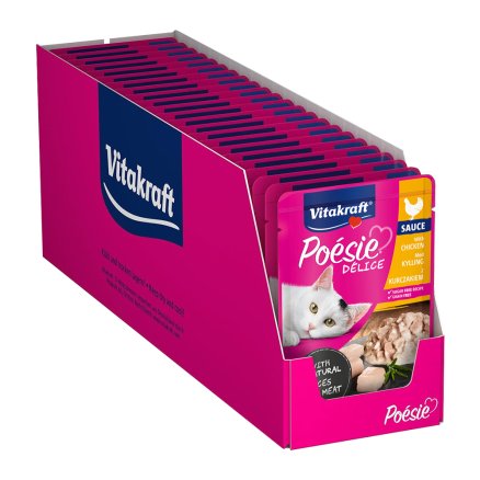비타크래프트 델리스 고양이 습식사료 치킨 1box (85g x 23개)