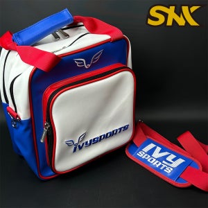 창고방출 SNK 야구장비 가방 다용도 2단 개인가방 코치백 숄더백 블루/레드