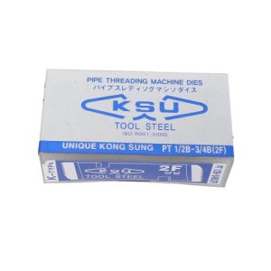 공성 파이프머신용 배관 나사탭 고마날 머신다이스-양날(2F) 1/2x3/4 KSU용(SK) 20A