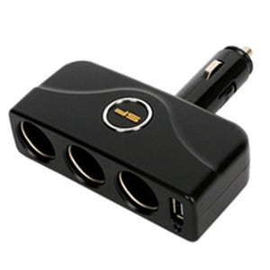 SF 다이렉트 USB 시거잭 3구 차량용 멀티 소켓 12V 24V