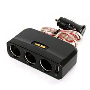 SF 토스 케이블 USB 시거잭 3구 차량용 멀티 소켓 12V 24V