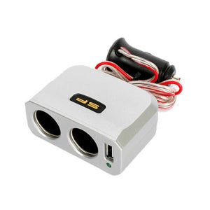 SF 토스 케이블 USB 시거잭 2구 차량용 멀티 소켓 12V 24V