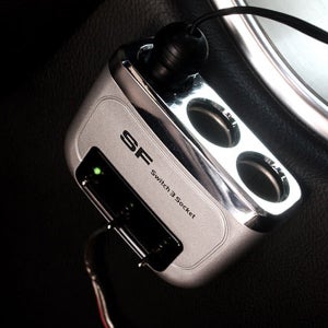 SF 스위치 3구소켓 케이블 차량용 시거잭 멀티소켓 12V 24V