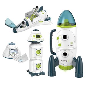 우주탐사4종세트 우주선장난감 로켓장난감 어린이날 성탄절선물