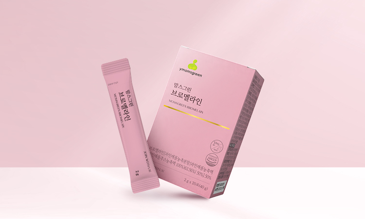맘스그린 고함량 <b>브로멜라인</b> 1000<b>mg</b> 파인애플효소 임산부 섭취가능 1박스