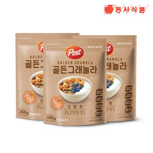 포스트 골든 그래놀라 크런치, 360g, 3개
