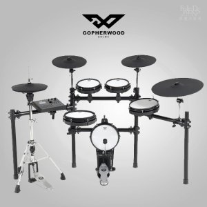 고퍼우드 전자드럼 X5 올메쉬 블루투스