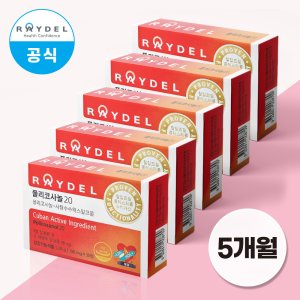 식약처 2중 기능성 인정 쿠바산 레이델 폴리코사놀20 30정 5박스