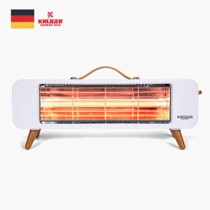 크루거 미니 난로 사무실 전기 발난로 석영관 와이드 히터