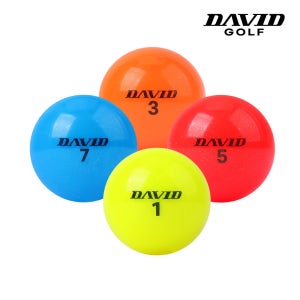 데이비드 3피스 구조 파크골프공 1개 파크공