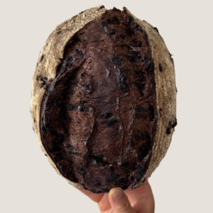 초콜릿 사워도우 / 샤워도우빵 깜빠뉴 식사대용 천연발효 무설탕 노버터 노계란 건강빵