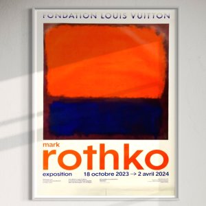 [big Size] 마크 로스코 Mark ROTHKO / A 파운데이션 루이비통 Fondation Louis Vuitton 174x118.5 (POSTER ONLY)