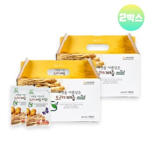 아름담 배도라지즙 마일드 국산 3년근 약도라지 배 대추 진액 2박스
